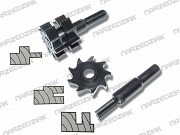 Wolfcraft Frezy do wpustów kpl. 3 szt. 3254