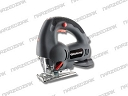 Graphite Wyrzynarka 710W, prowadnica laserowa 58G071