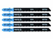 Yato Brzeszczoty do wyrzynarek HSS do metali 8 TPI 5 szt. YT-3411